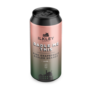 RADLE ME THIS GRAPEFRUIT RADLER 2.5% ABV - BOX OF 12X440ML CANS (GLUTEN FREE)