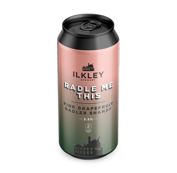 RADLE ME THIS GRAPEFRUIT RADLER 2.5% ABV - BOX OF 12X440ML CANS (GLUTEN FREE)