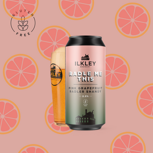 RADLE ME THIS GRAPEFRUIT RADLER 2.5% ABV - BOX OF 12X440ML CANS (GLUTEN FREE)